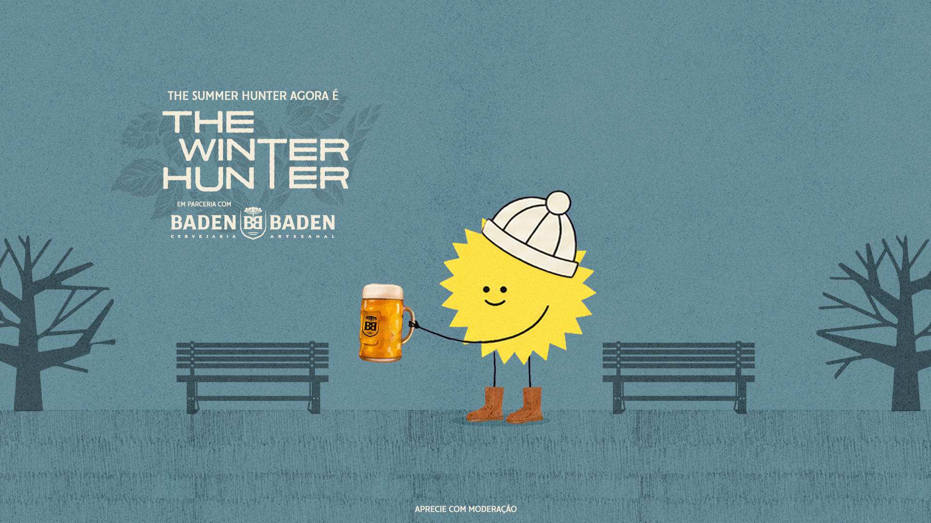 Baden Baden transforma The Summer Hunter em The Winter Hunter para celebrar o inverno