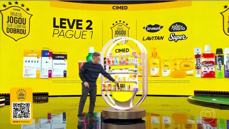 Cimed investe R$ 60 milhões em mídia televisiva durante Copa