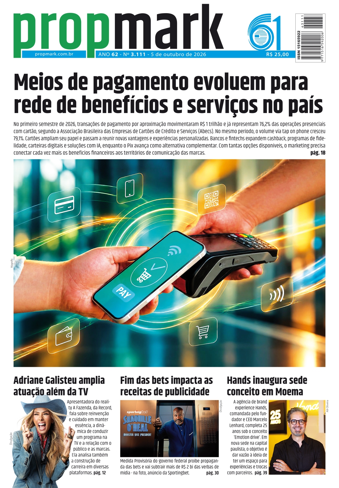Edição de 5 de outubro de 2026