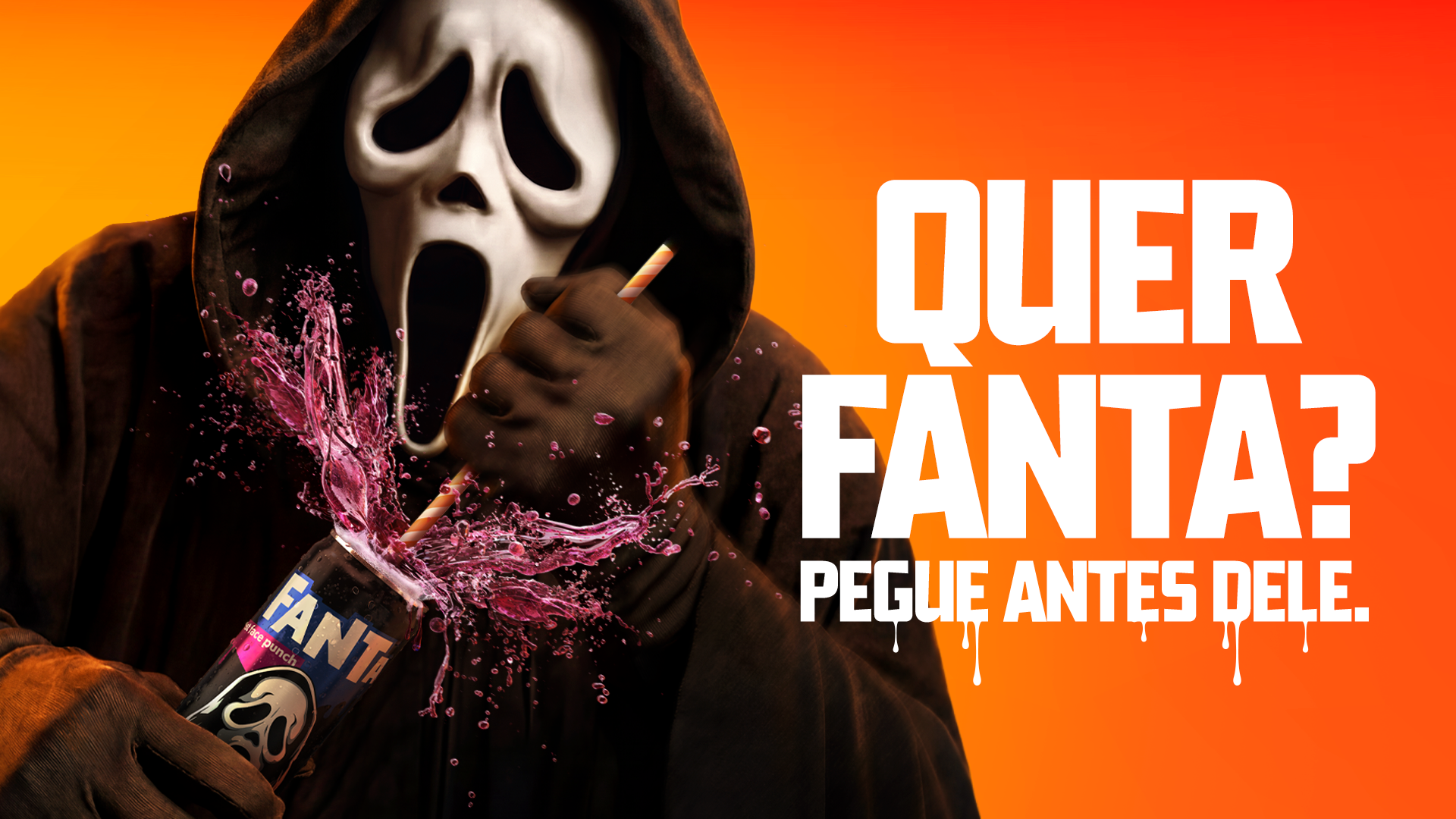 Fanta transforma anúncios de streaming em ‘jump scares’ no Halloween